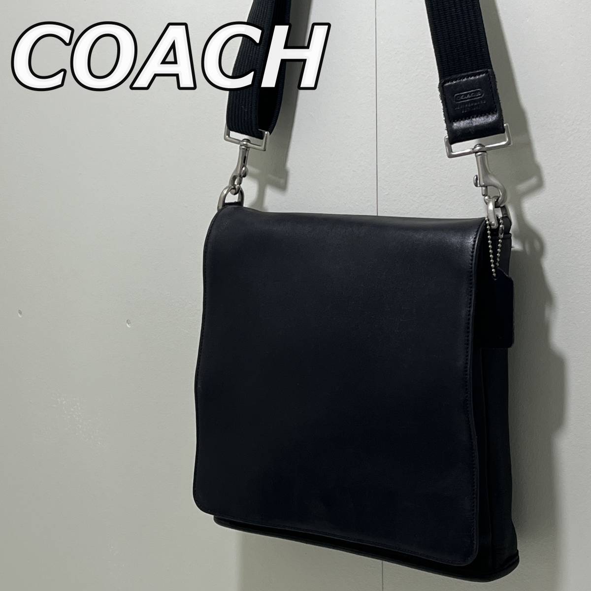 COACH】コーチ L9D 9431 レザー フラップ式 ショルダーバッグ COACH】コーチ L9D 9431 レザー フラップ式 ショルダーバッグ