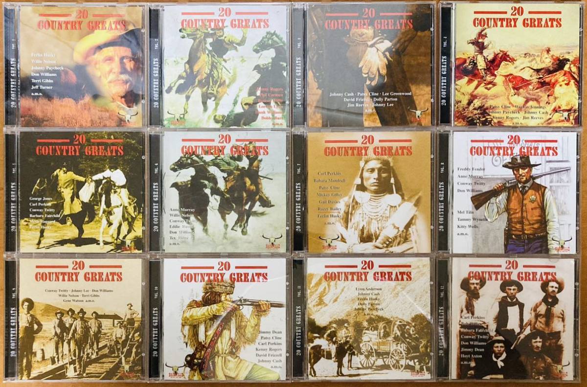 ■400 Country Greats【20CD BOX】洋楽 / カントリー / ウィリー・ネルソン / ジョニー・キャッシュ / 輸入盤 / 廃盤 /This Is House Music_画像4
