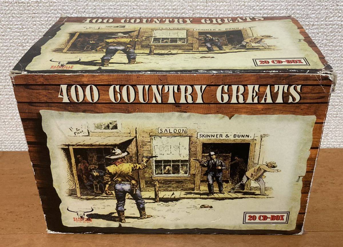 ■400 Country Greats【20CD BOX】洋楽 / カントリー / ウィリー・ネルソン / ジョニー・キャッシュ / 輸入盤 / 廃盤 /This Is House Music_画像1