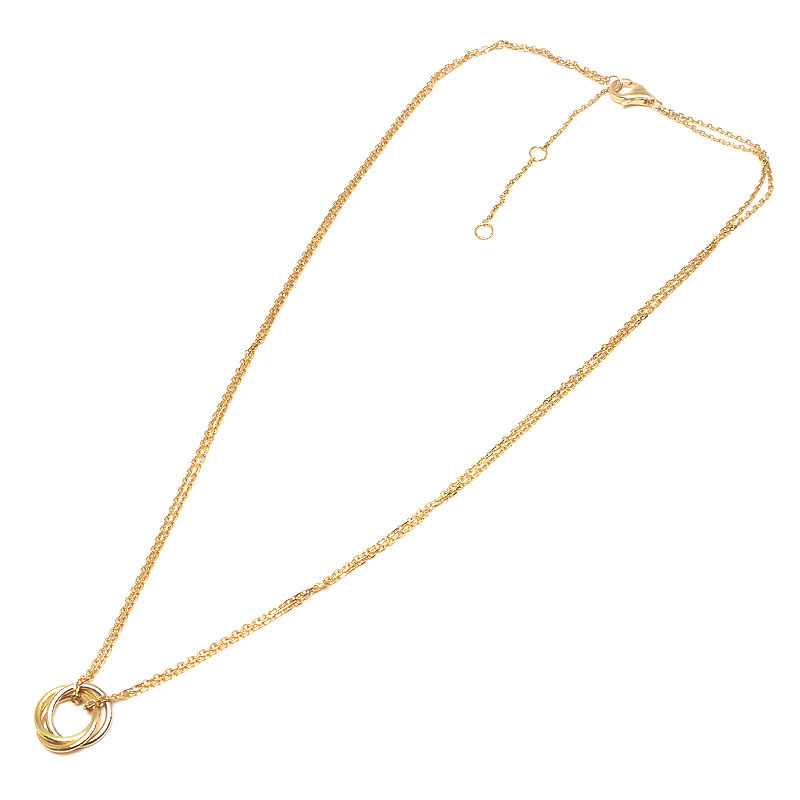 Cartier Cartiertoliniti necklace s Lee color Gold 750YG×PG×WG