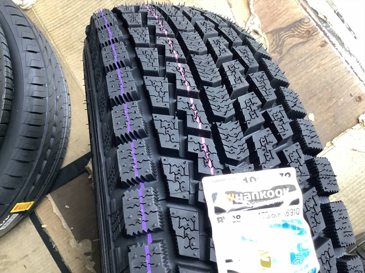 数量限定 2022年製 175/80R16 ハンコック RW08 4本 1台分 HANKOOK Dynapro I cept 冬 雪 スタッドレス 175-80-16 ジムニー_画像3