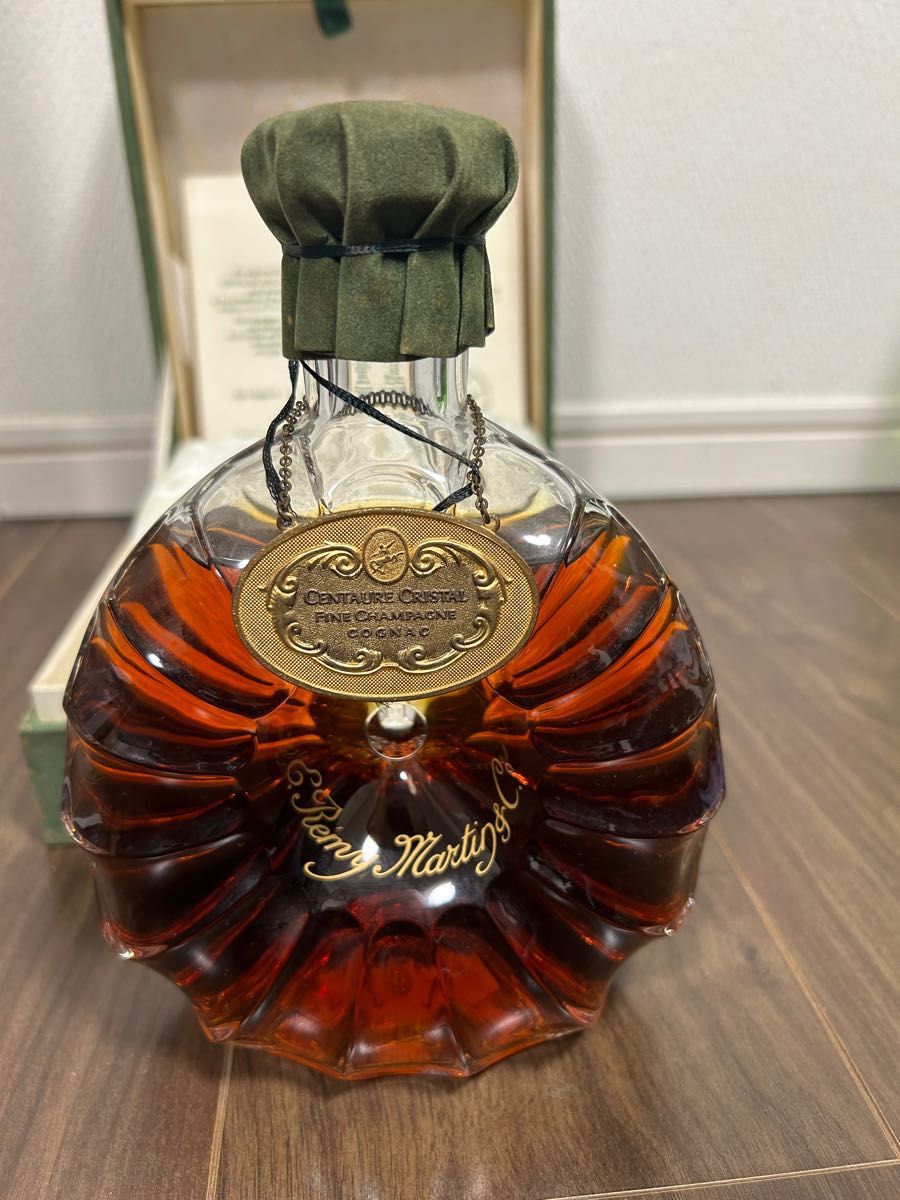 ☆REMY MARTIN COGNAC レミーマルタン セント クリスタル バカラ ブランデー 700ml 40％ 箱あり ☆