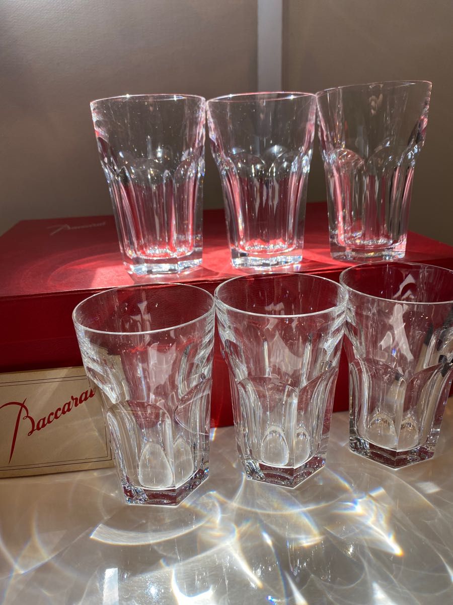 baccarat ロックグラス 6個