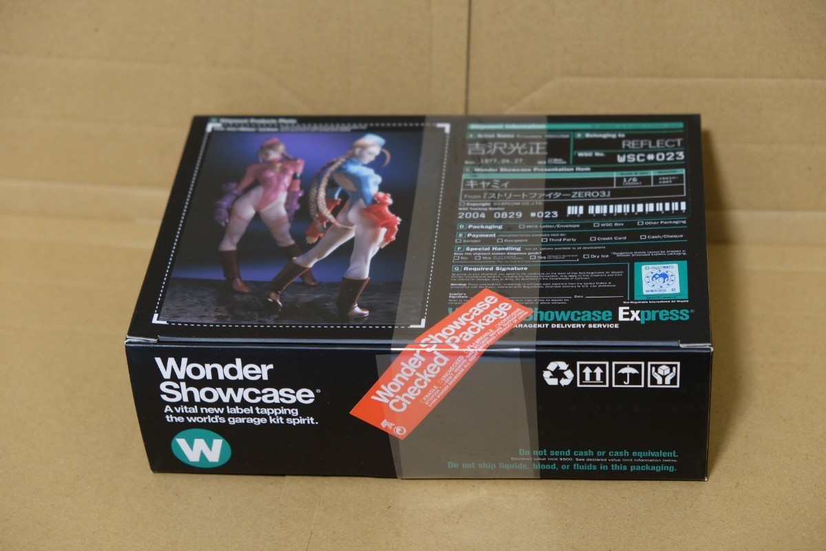 Wonder Showcase WSC#023 Cami Street Fighter ZERO3 REFLECT Reflect .. light regular wonder festival Kaiyodo extra attaching 