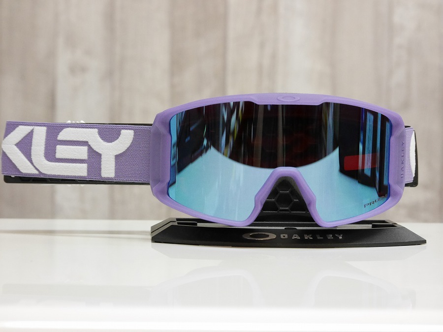 【新品】24 OAKLEY LINE MINER M - MATTE B1B LILAC - PRIZM SAPPHIRE IRIDIUM 日本正規品 プリズムレンズ_画像2