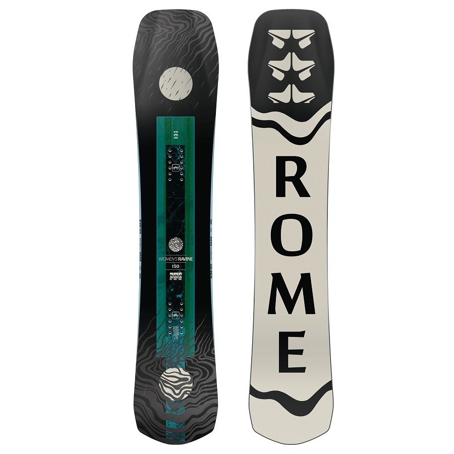 【新品】24 ROME WOMEN'S RAVINE - 144 正規品 保証付 レディース スノーボード パウダー オールラウンド_画像3