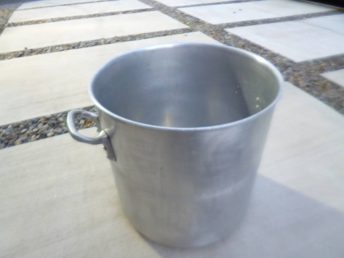 ■中古品 アルミ製 大型 寸胴鍋 NAKAO ALUMI KING-POTS 洋食 和食 45cm 70L フタ無し 業務用 調理器具 カレー シチュー 焚きだし■