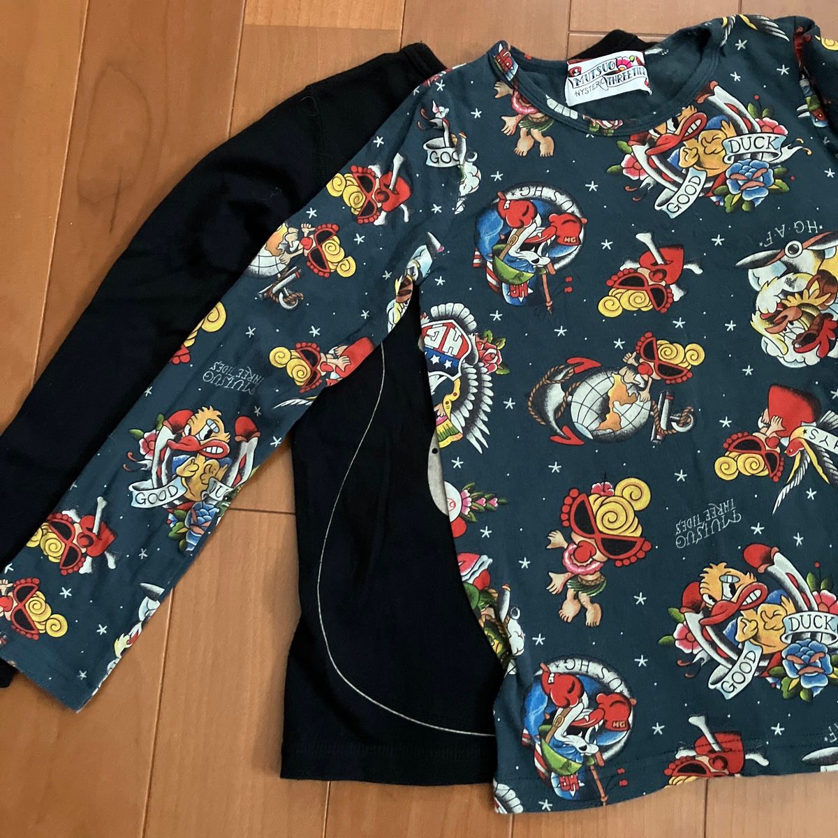 ヒスミニ 長袖 ロンT 2枚 110-120 長袖Tシャツ 長袖シャツ トップス