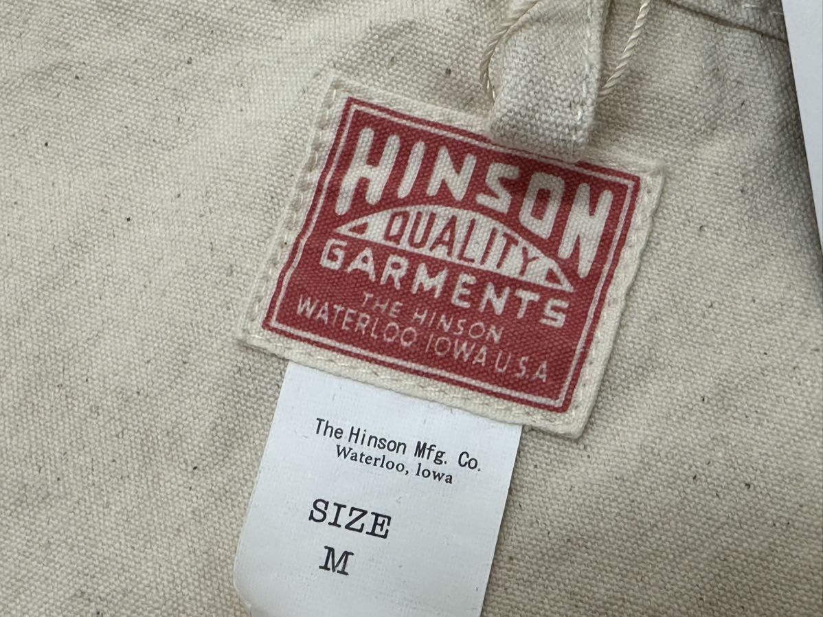 新品タグ付き ヒンソン HINSON スリーピングシャツ ジャケット オーバーサイズ M(L〜XL相当) ビンテージの画像6