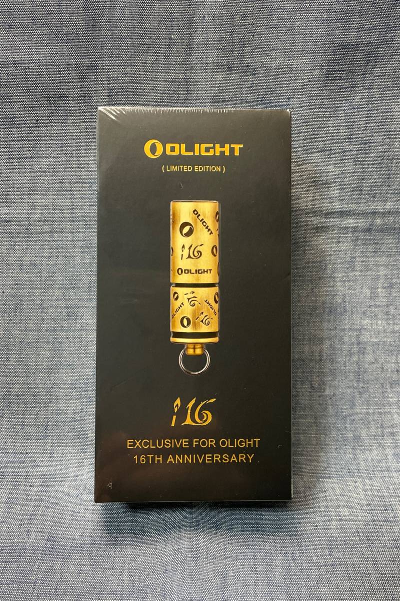 OLIGHT i16 Brass】オーライト i16 ブラス 16周年記念限定品 OLIGHT i16 Brass】オーライト i16 ブラス 16周年記念限定品
