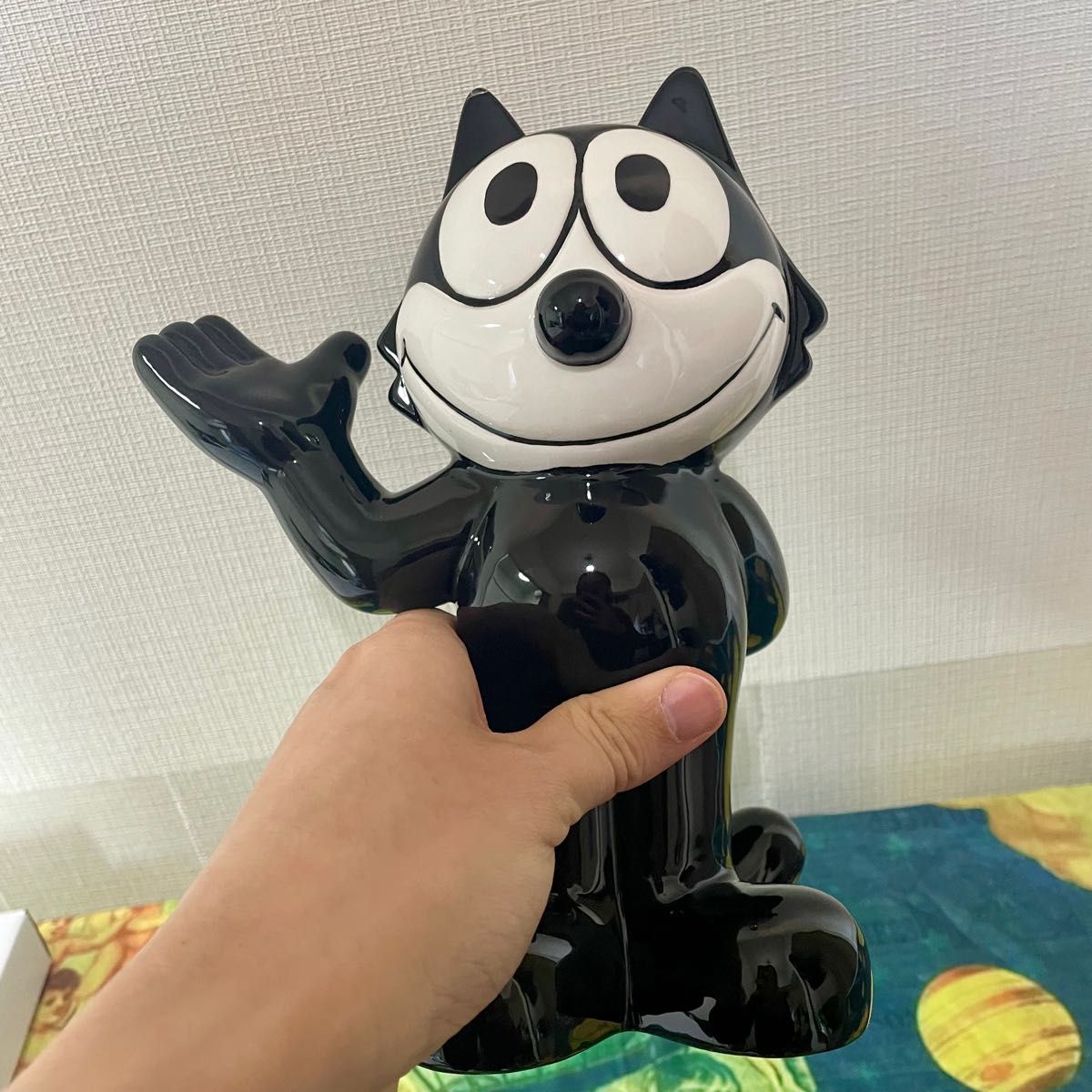 Felix the Cat 貯金箱 フィリックス 陶器 アメリカン雑誌 Felix the Cat 貯金箱 フィリックス 陶器 アメリカン雑誌
