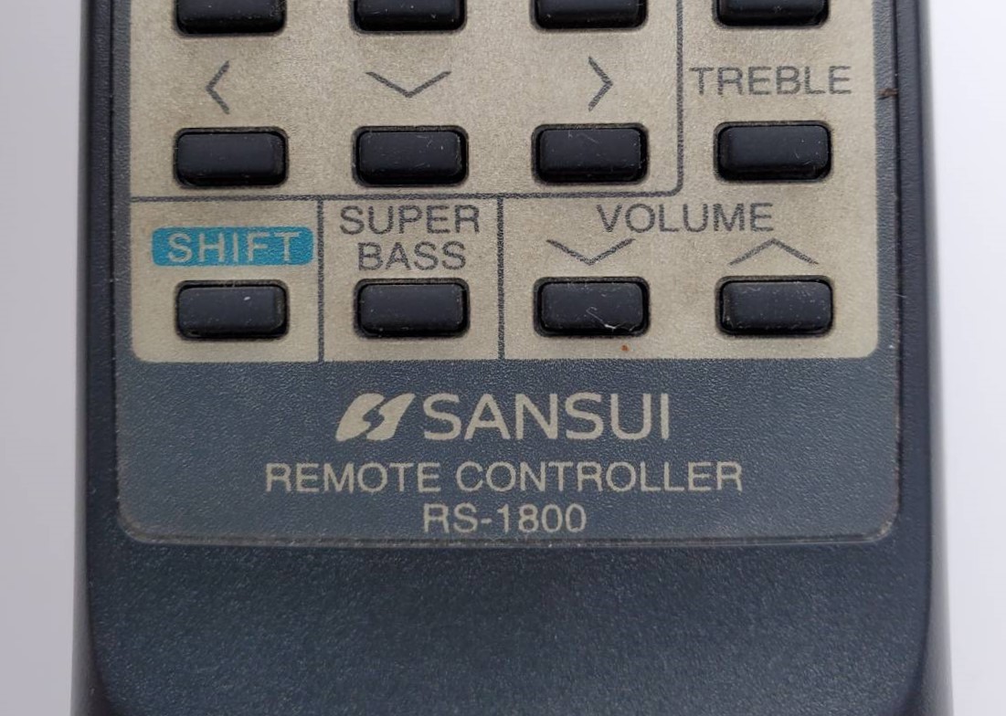 【A577】サンスイ/SANSUI/RS-1800/リモコン/動作確認済み_画像4