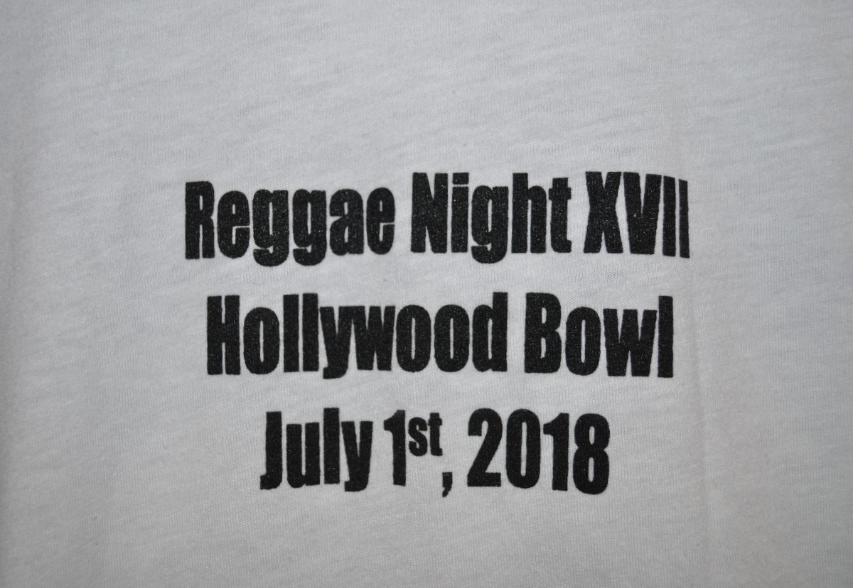 ユーズド 00年代 BOB MARLEY REGGAE NIGHT ボブ マーリー レゲエ ナイト 七分袖 Tシャツ_画像5