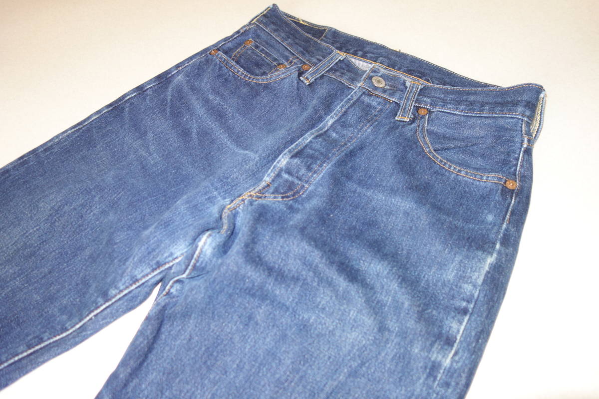 Levi's リーバイス 501XX BIG-E 501-0003 1955年 復刻モデル 米国バレンシア工場製 W30 L36 チェーンステッチ ビッグE_画像4