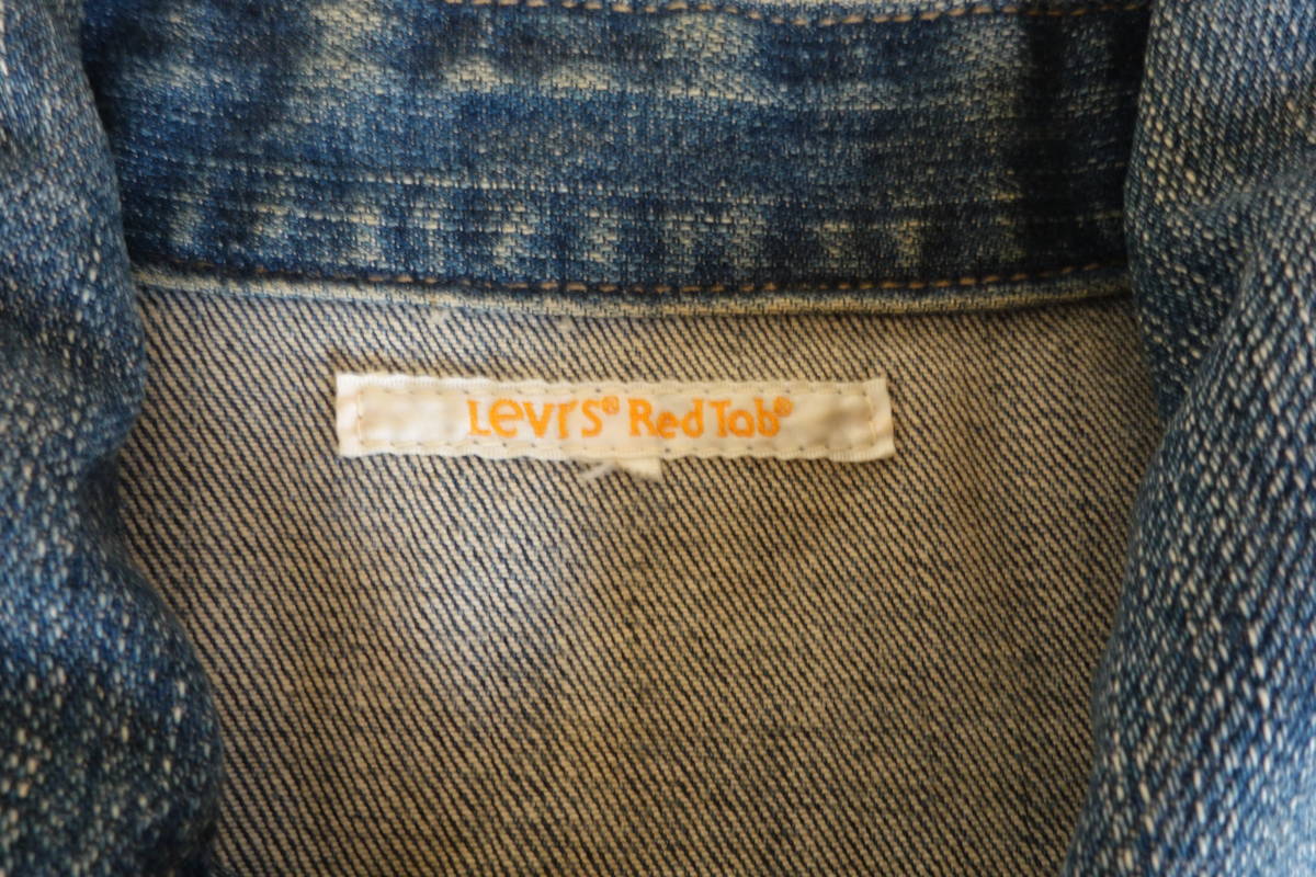 ●Levi's Red Tab リーバイス レッドタブ Gジャン デニムジャケット ジージャン_画像4