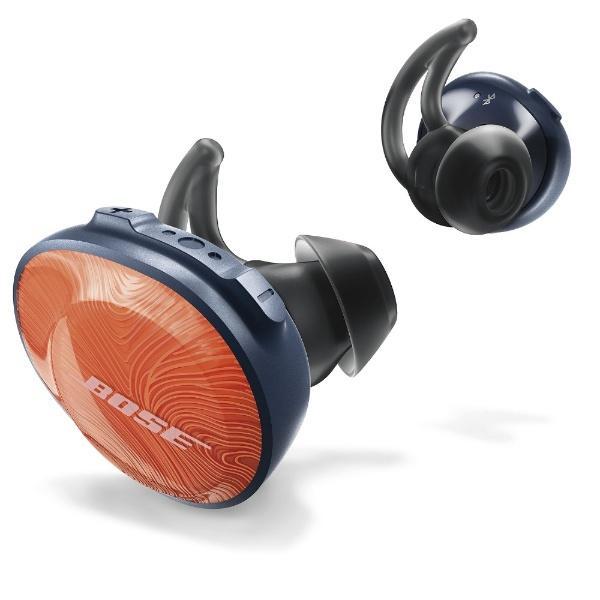 ■新品■送料込み■BOSE フルワイヤレスイヤホン Sound Sport Free wireless headphones オレンジ SSPORTFREEORG 左右分離 Bluetooth