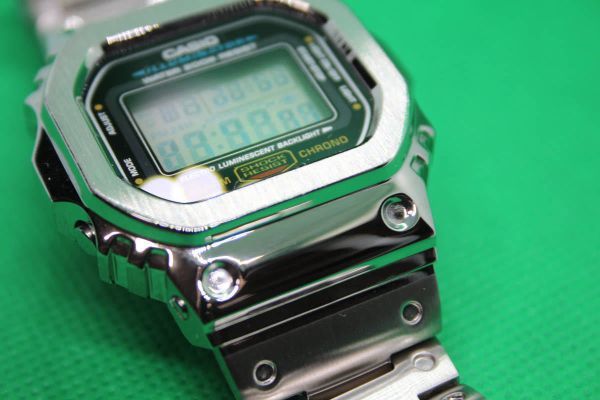 カスタムG-SHOCK Gショック メタルケース DW5600E-1V メンズ GMW-B5000D-1JF スタイルケース シルバー、ブラック、ゴールド_画像5