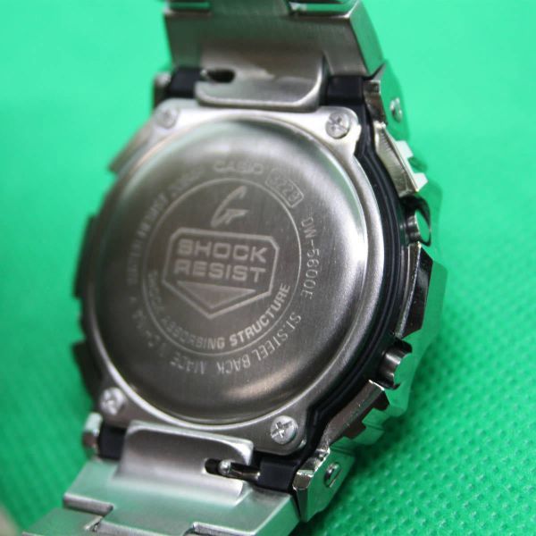 カスタムG-SHOCK Gショック メタルケース DW5600E-1V メンズ GMW-B5000D-1JF スタイルケース シルバー、ブラック、ゴールド_画像6