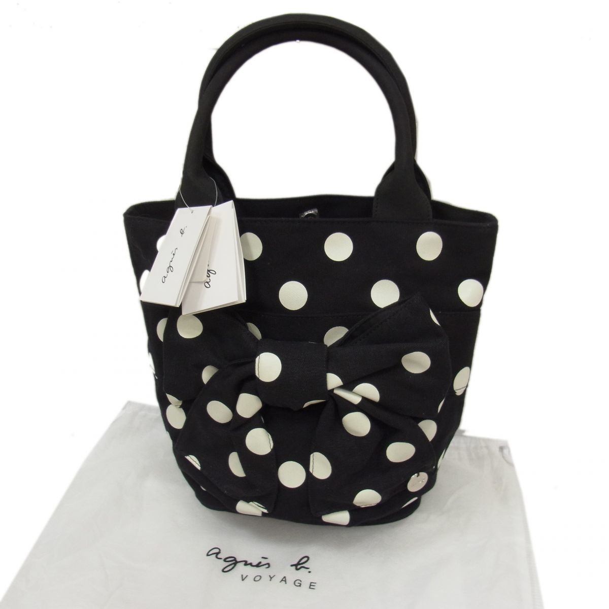 新品◇To b. by agnes b. アニエスベー トートバッグ キャンバス