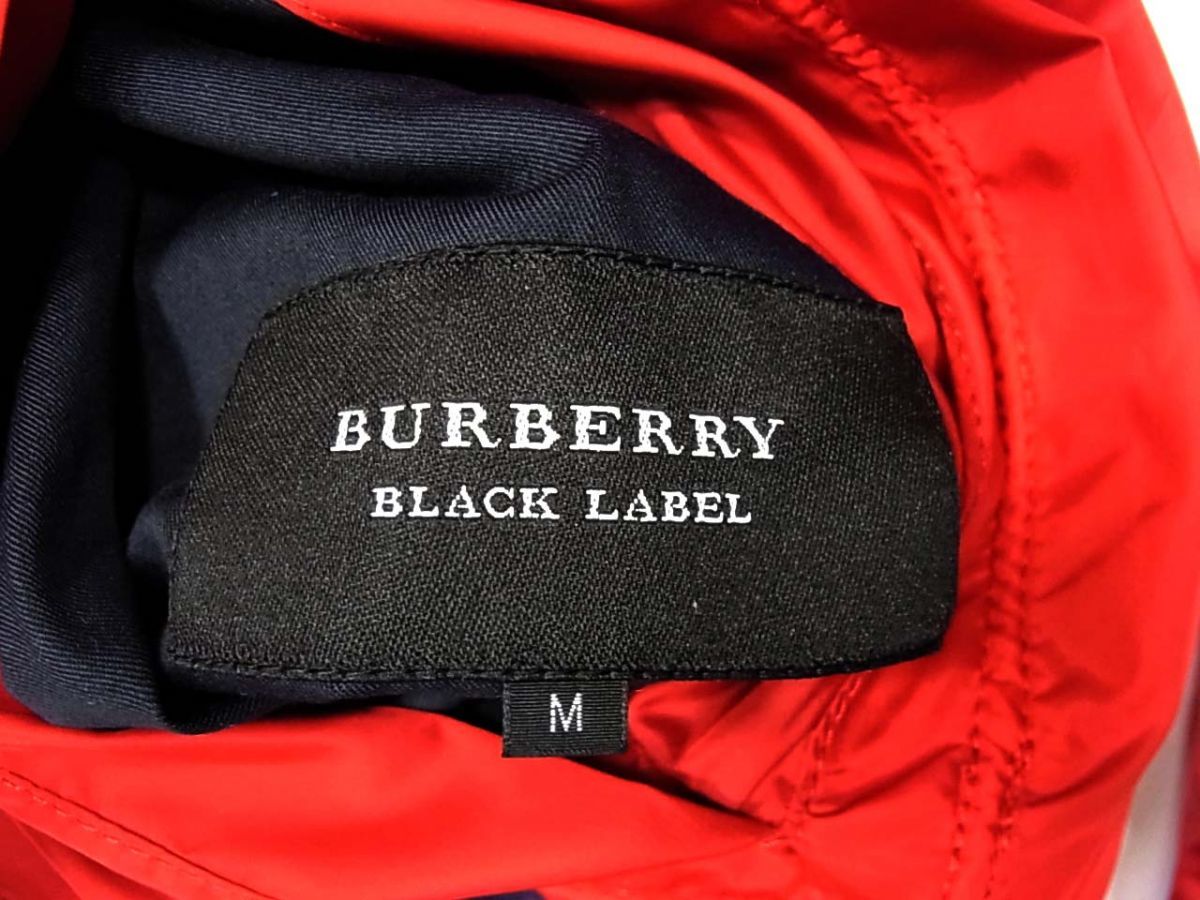◆BURBERRY BLACKLABEL リバーシブル ジップジャケット マウンテンパーカー メンズ バーバリーブラックレーベル 1円スタート_画像8