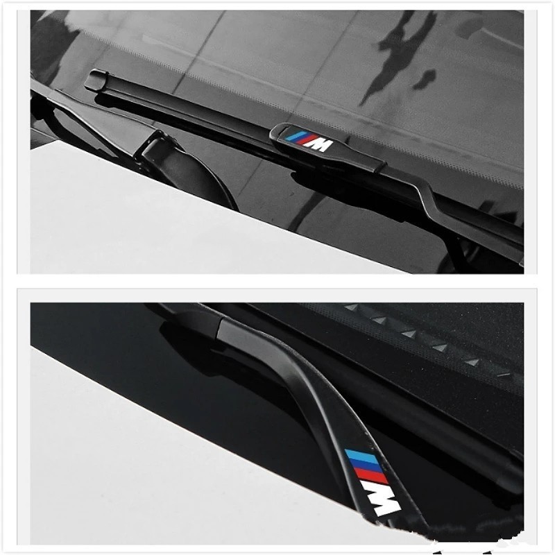 BMW(M)ブレーキキャリパー ワイパー ステッカー【ホワイト】6P■Msport MPerformance MPower E46 E60 E90 F10 F20 F30 X12345678 ALPINA_画像5