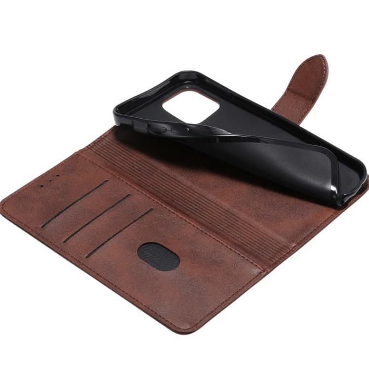 iphone12mini notebook type case belt attaching magnet belt iPhone case cover iphone case card storage fixed period ticket card smartphone cover 