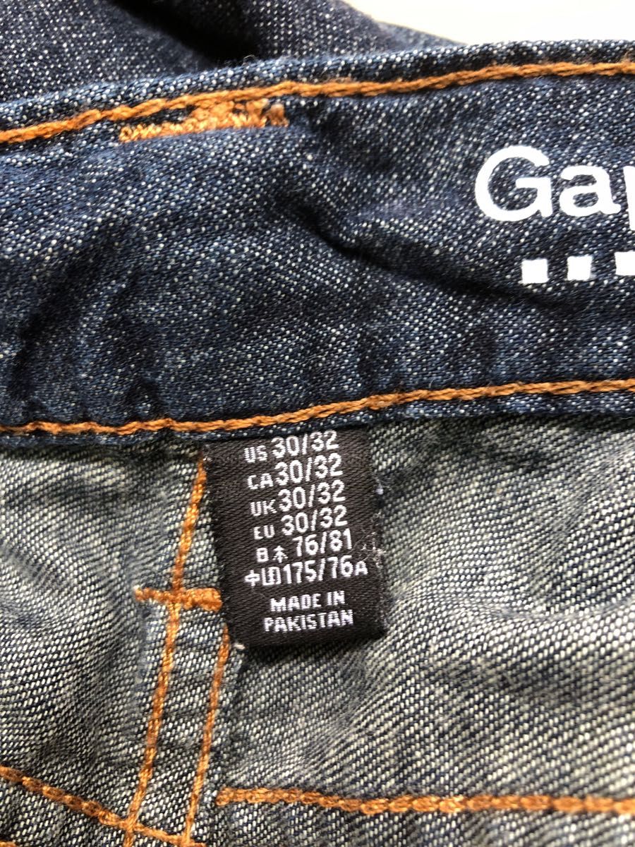 ギャップ　GAP　デニムパンツ　濃紺 インディゴ 30/32インチ　薄め