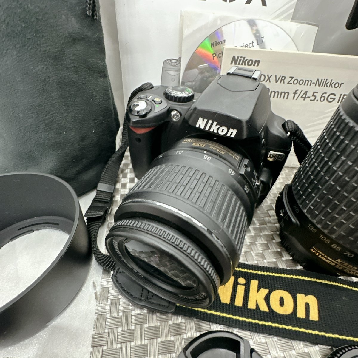 今季ブランド 【動作品/インボイス登録店/CH】Nikon D40X/AF-S