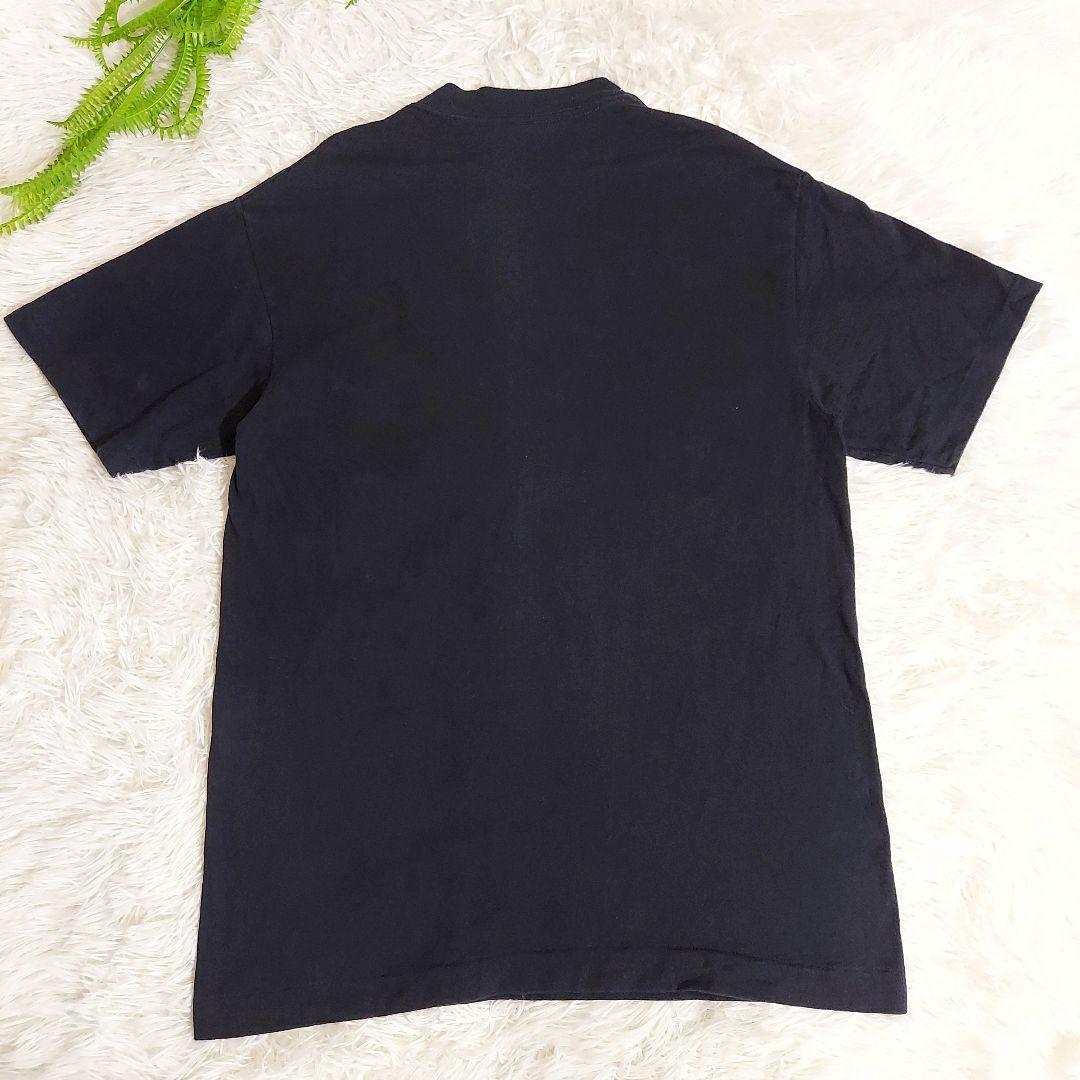 80年代 USA製 ネイティブアメリカン・アート・Tシャツ 黒 表記 80年代 USA製 ネイティブアメリカン・アート・Tシャツ 黒 表記