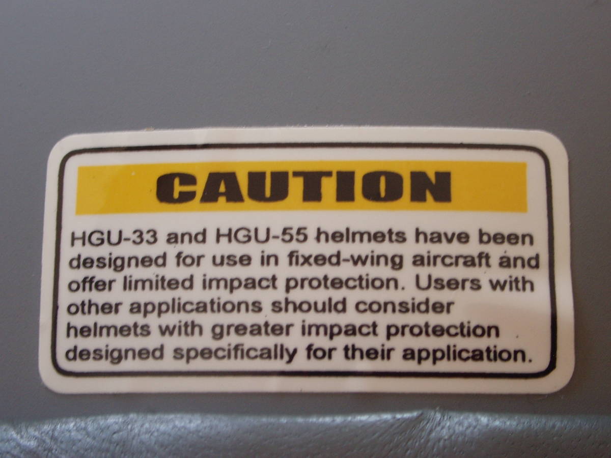 新古品　米空軍　HGUー５５　ヘルメット
