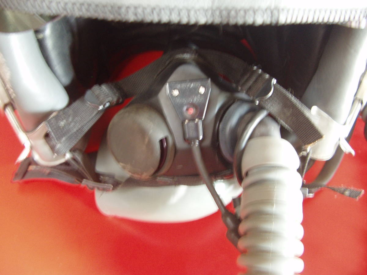  the truth thing rice Air Force HGU-55 helmet oxygen mask back attaching 