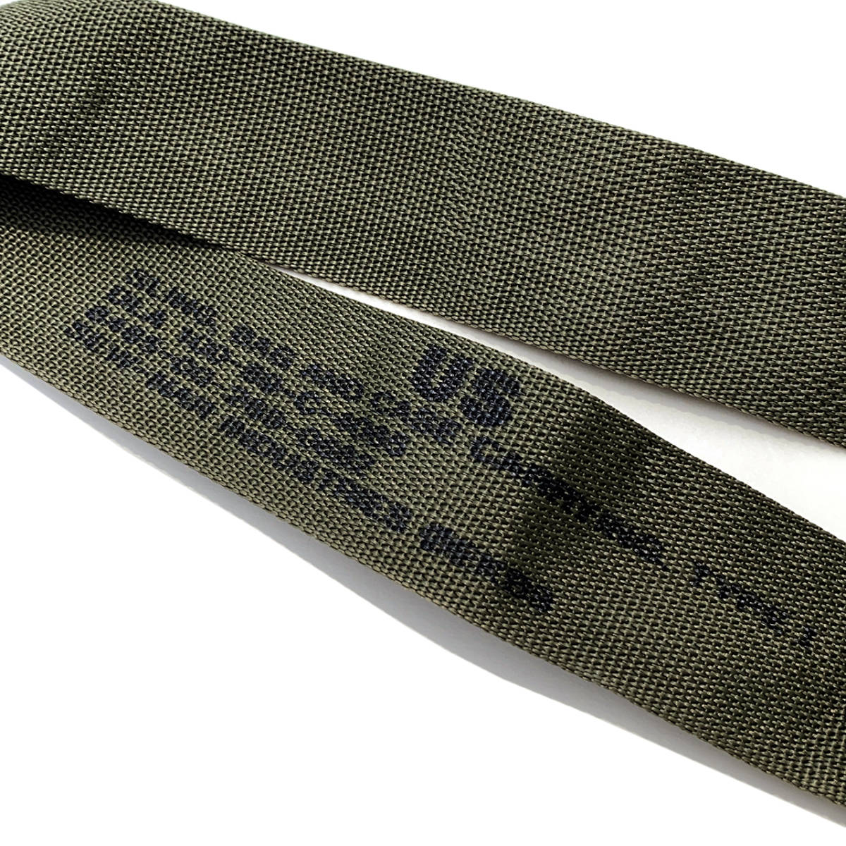 米軍実物ショルダーストラップ OD 2インチ 官給品バッグ ショルダー ストラップ スリング SLING オリーブ デッドストックミリタリー軍物_画像3