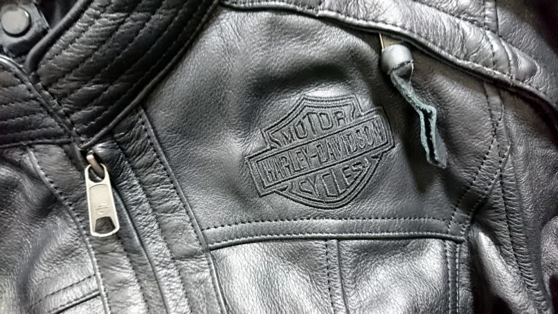 Harley Davidson・純正 (中古品)レディース オーロラル II 3-in-1 レザー ジャケット（フードジャケット無し）・98011-21VW・(XL )ブラック_画像6