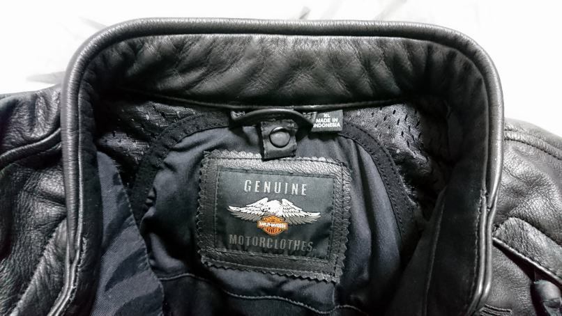 Harley Davidson・純正 (中古品)レディース オーロラル II 3-in-1 レザー ジャケット（フードジャケット無し）・98011-21VW・(XL )ブラック_画像8