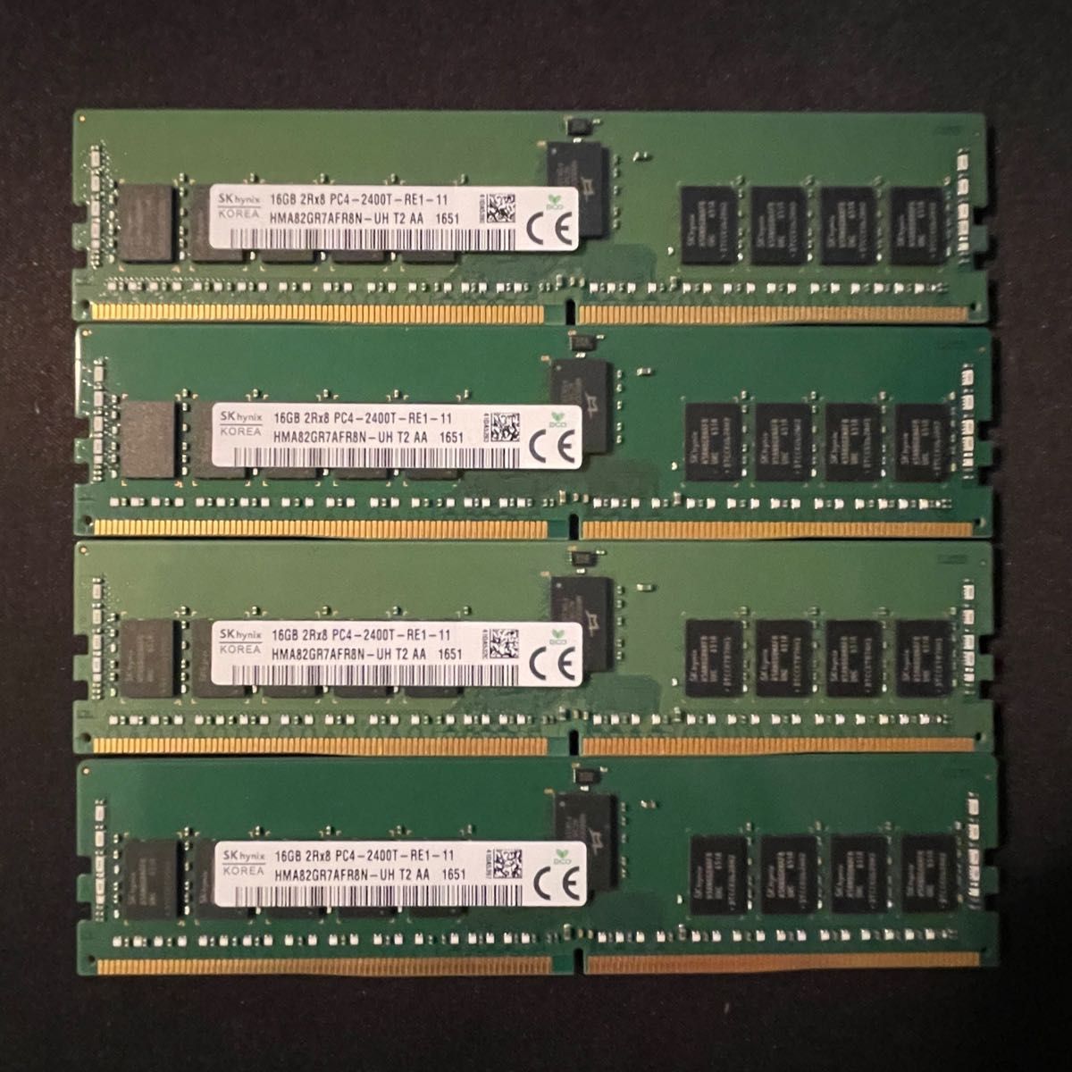 64GB 16GB DDR4 2400 DIMM x 4 Yahoo!フリマ（旧）-
