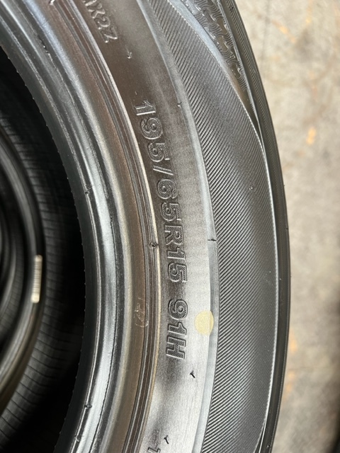 195/65R15 BRIDGESTONE REGNO GR-XII　2022年製　4本　23,000円　京都から_画像6