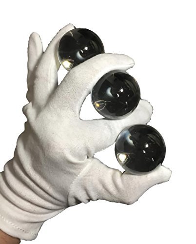 rubitas ジャグリング クリスタル ボール 60 ～ 110mm マジック 占い 水晶玉 大道芸人 クリア (40mm 3個セット)_画像1