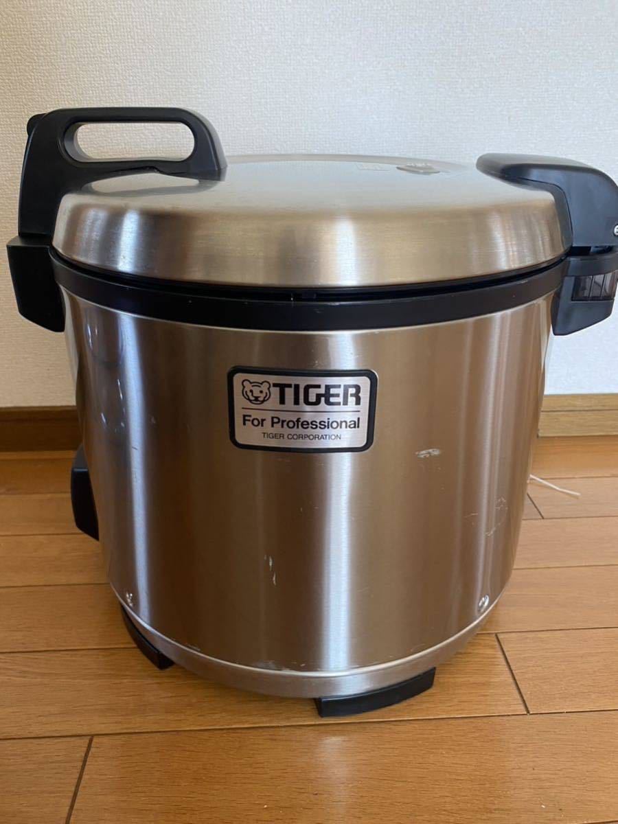 タイガー魔法瓶(TIGER) 炊飯器 2升 業務用 ステンレスボディ おこげがつきにくい炊飯シート付き JNO-A360 業務用炊飯器 _画像1