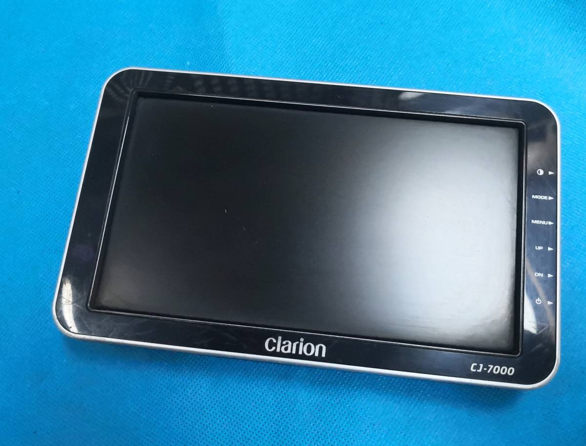 クラリオン clarion CJ-7000 カラーバックモニター(0010997)○作動確認