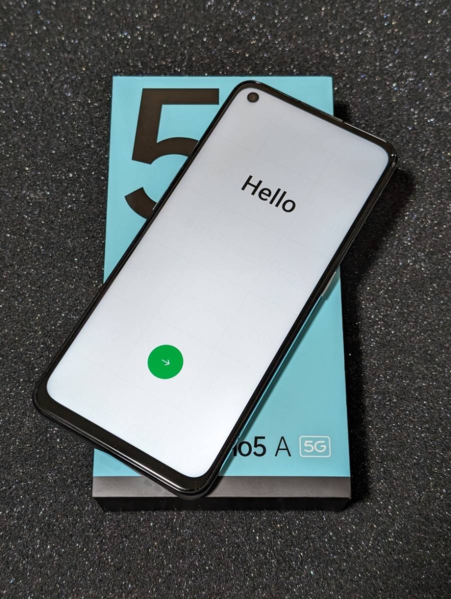 中古】OPPO Reno 5A CPH2199 アイスブルー 6GB/128GB SIMフリー