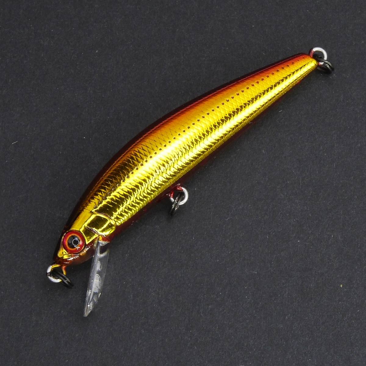 ジャクソン アスリート トラウトチューン55 HW アカキン Athlete Minnow TROUT Tune Jackson_画像2