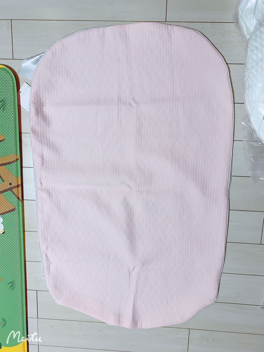  crib in bed baby baby mat man and woman use light weight pink color Mini ... bed baby newborn baby 