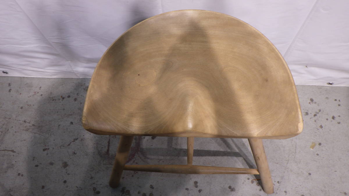 ☆1283 大 椅子 3本足 シューメーカーチェア SHOEMAKER CHAIR