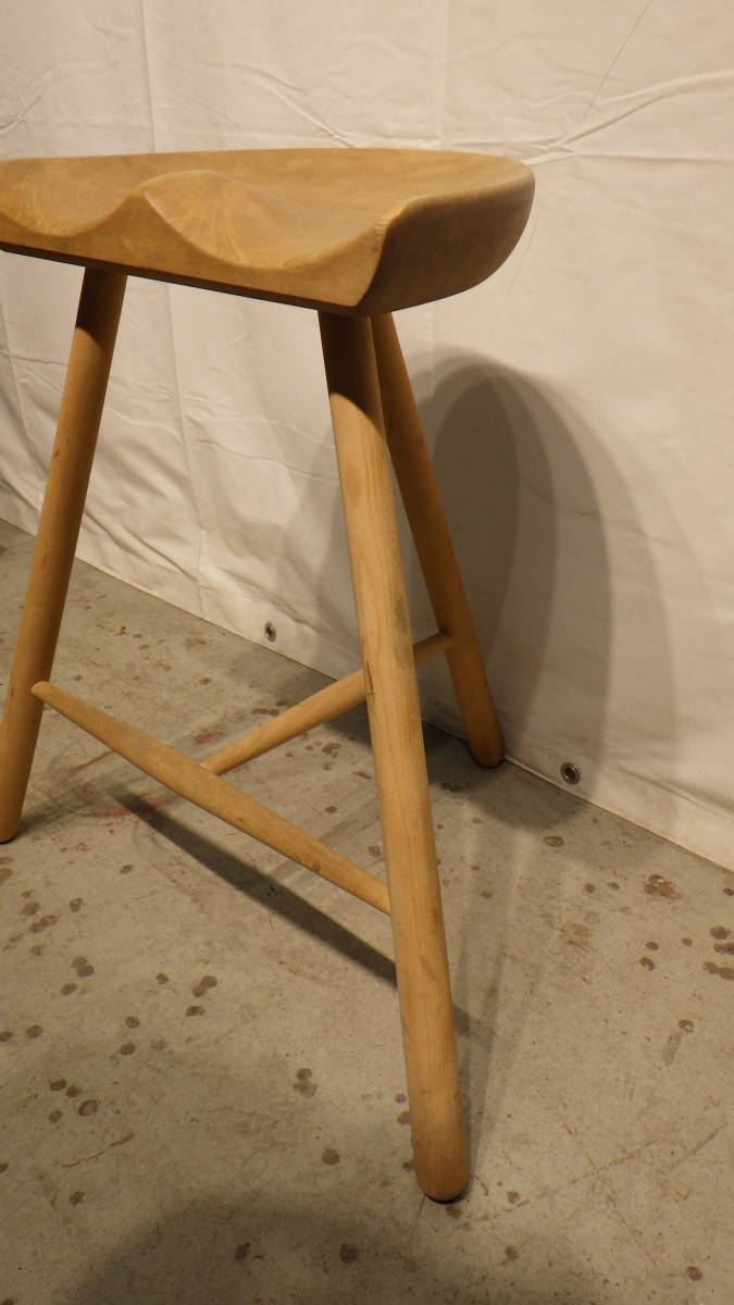 ☆1283 大 椅子 3本足 シューメーカーチェア SHOEMAKER CHAIR