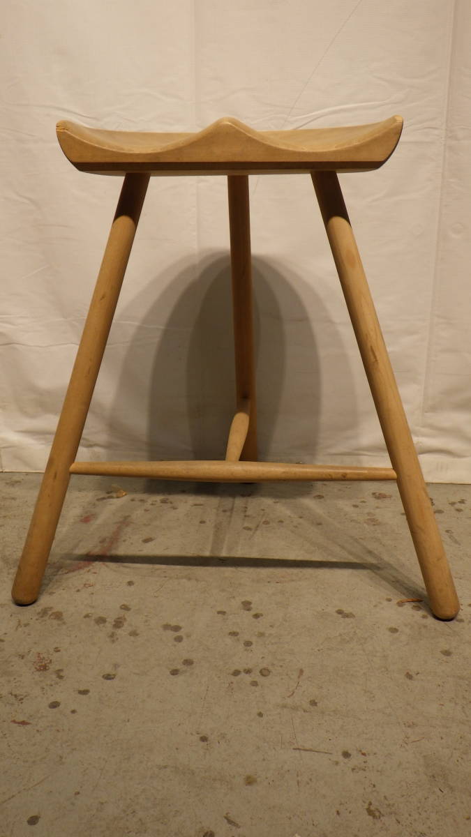 ☆1283 大 椅子 3本足 シューメーカーチェア SHOEMAKER CHAIR-