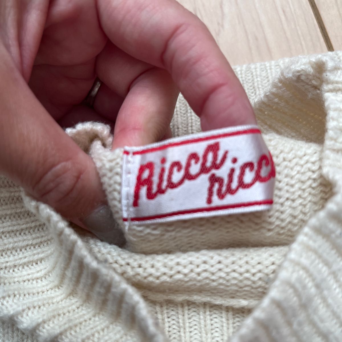 Ricca ricca リッカリッカ　ニットセーター　140