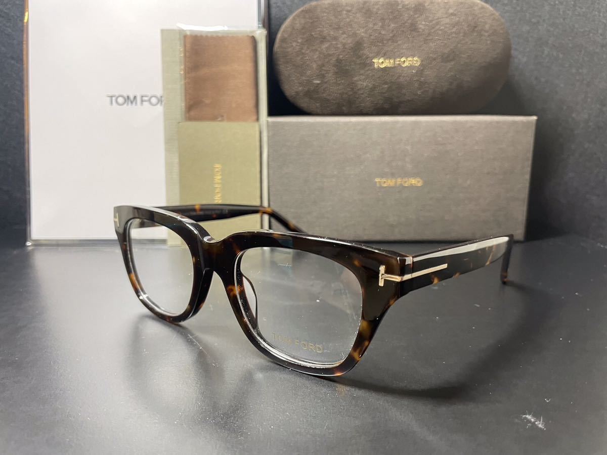 日本限定 TF TOM FORD トムフォード メガネ フレーム 伊達 鼈甲柄