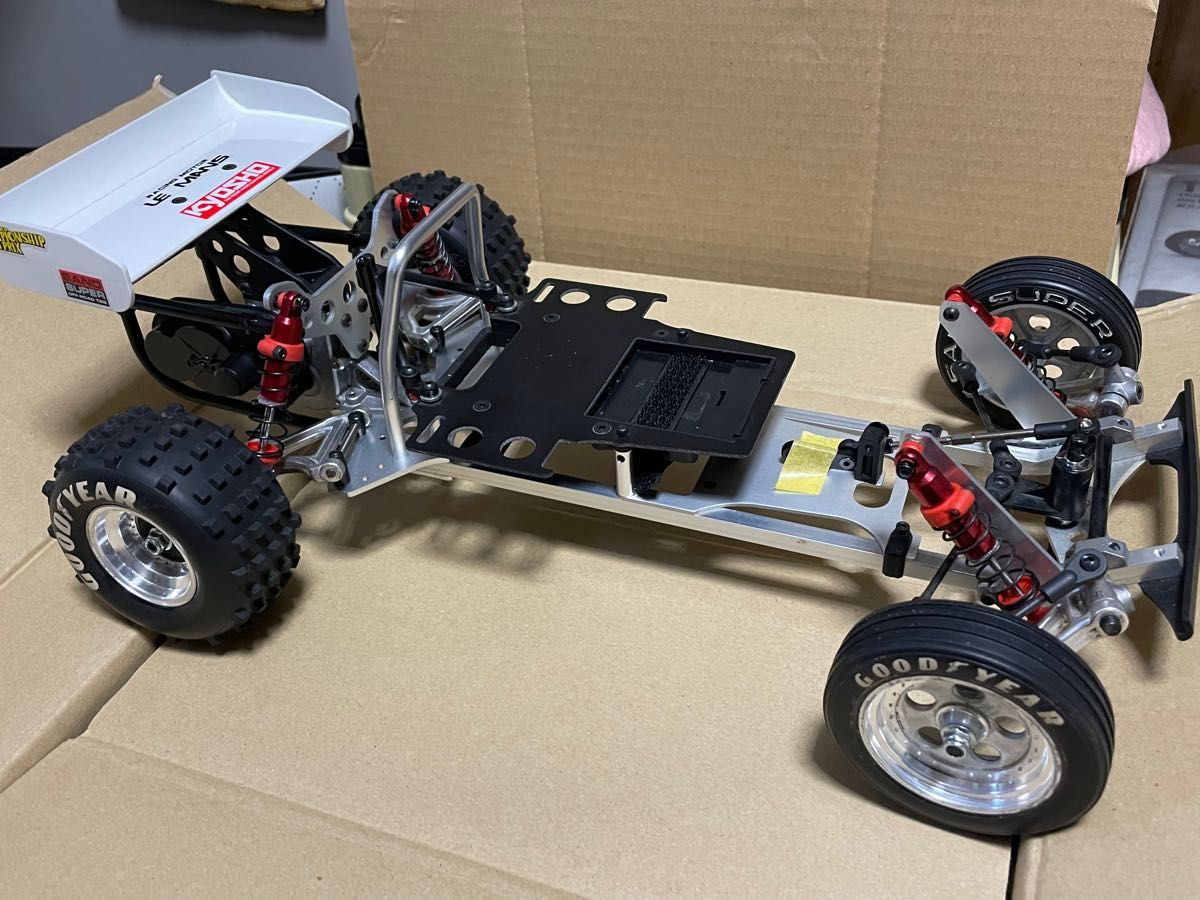 京商 トマホーク オプティマ加工ボディ ジャベリンウイング 京商 トマホーク オプティマ加工ボディ ジャベリンウイング