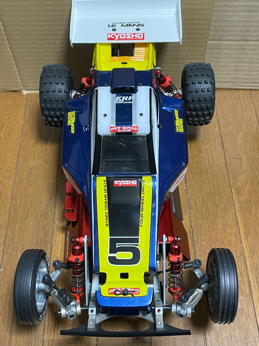 京商 トマホーク オプティマ加工ボディ ジャベリンウイング 京商 トマホーク オプティマ加工ボディ ジャベリンウイング