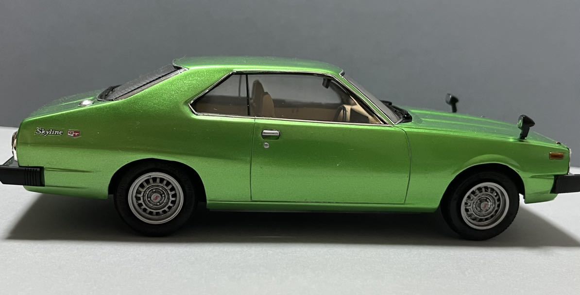 アオシマ 1/24 ニッサンスカイラインジャパン2000GT-E・S 完成品ジャンク_画像4